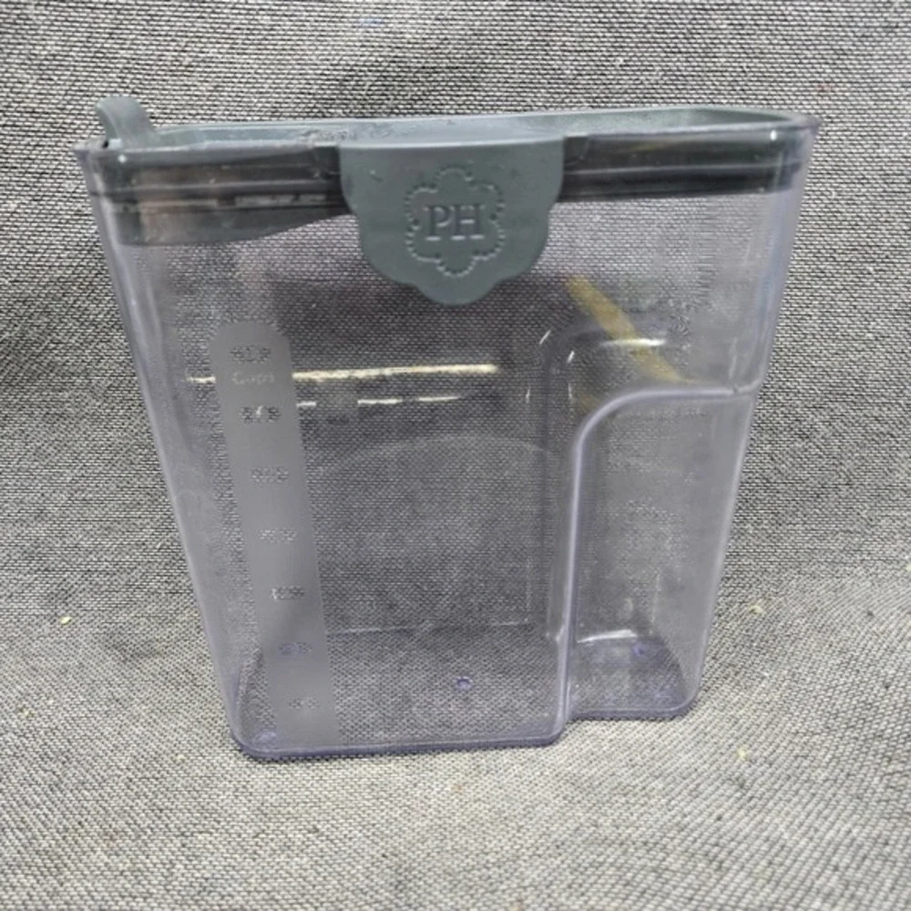 Princess House Specialty Pantry 14-Cup Airtight Cereal‎ Storage Container - Gray